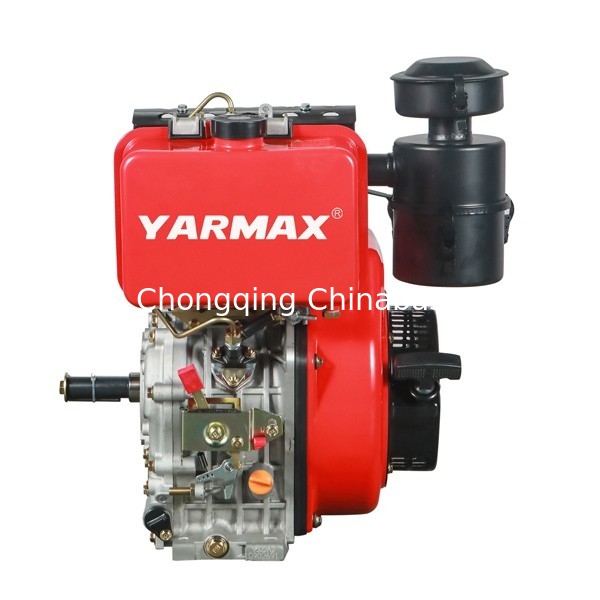 El aire de 11.8HP 8.1kW refrescó el solo motor diesel del movimiento 195F YARMAX del cilindro 4 del motor diesel