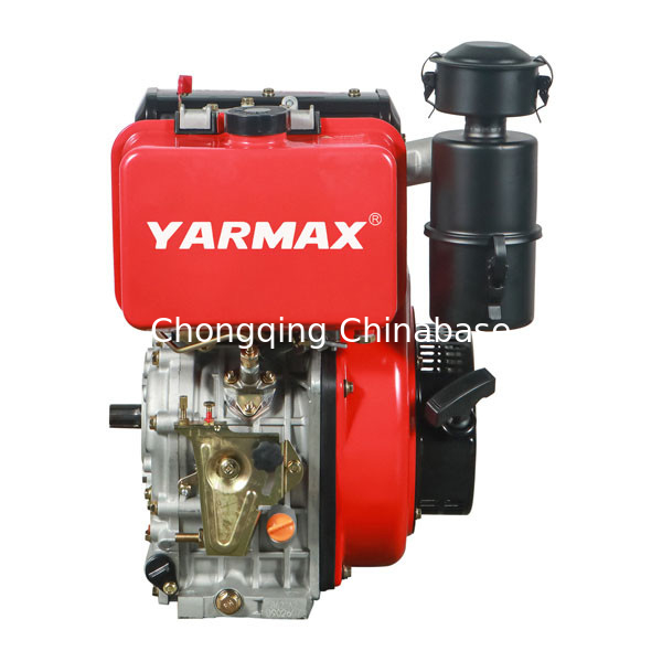 El aire de 11.8HP 8.1kW refrescó el solo motor diesel del movimiento 195F YARMAX del cilindro 4 del motor diesel