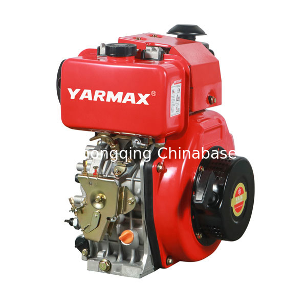 El aire de 11.8HP 8.1kW refrescó el solo motor diesel del movimiento 195F YARMAX del cilindro 4 del motor diesel