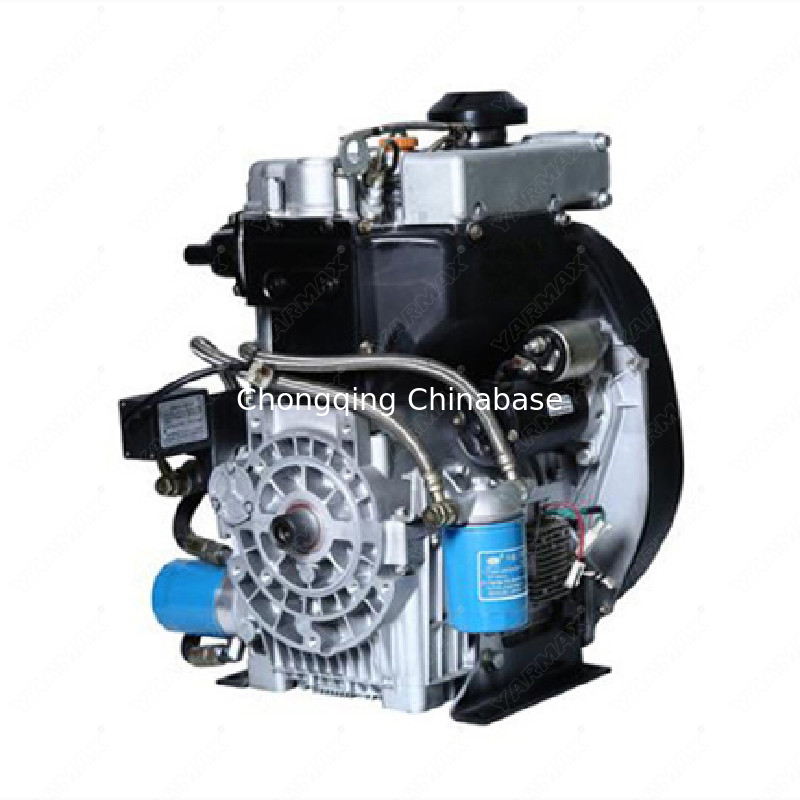 Motor diesel de cilindro doble YARMAX 292 19.7HP 14.5kW 4 tiempos de poco ruido