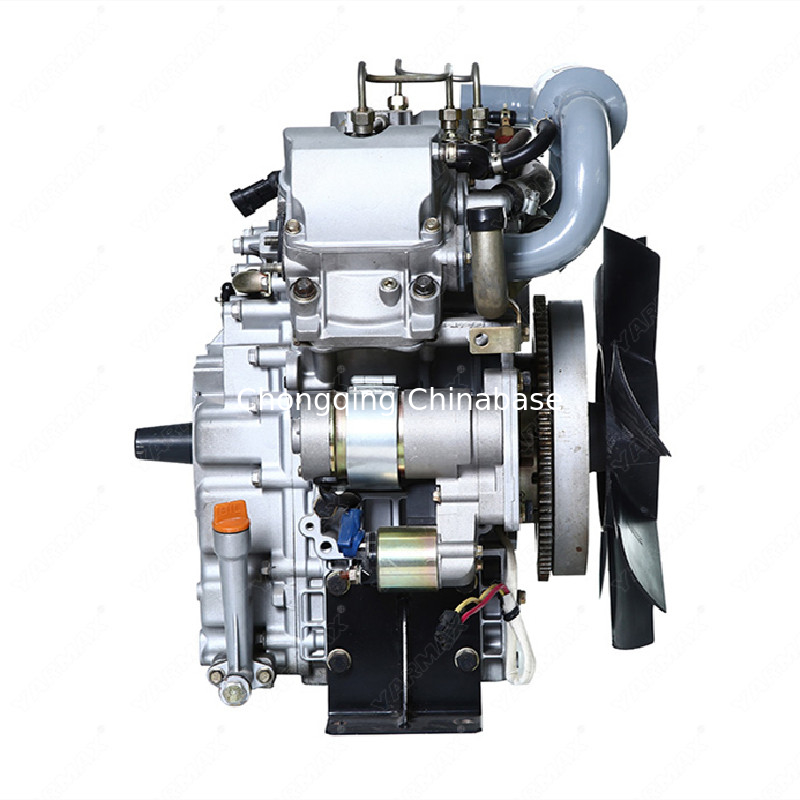 Motor diesel refrigerado por agua de poco ruido 2V80 17.6HP 13.0kW V Twin 4 Stroke