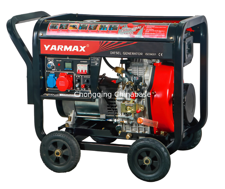 YM9700E 532mL Pequeño generador diesel 7.0KW 6.5KW Generador portátil con motor diesel