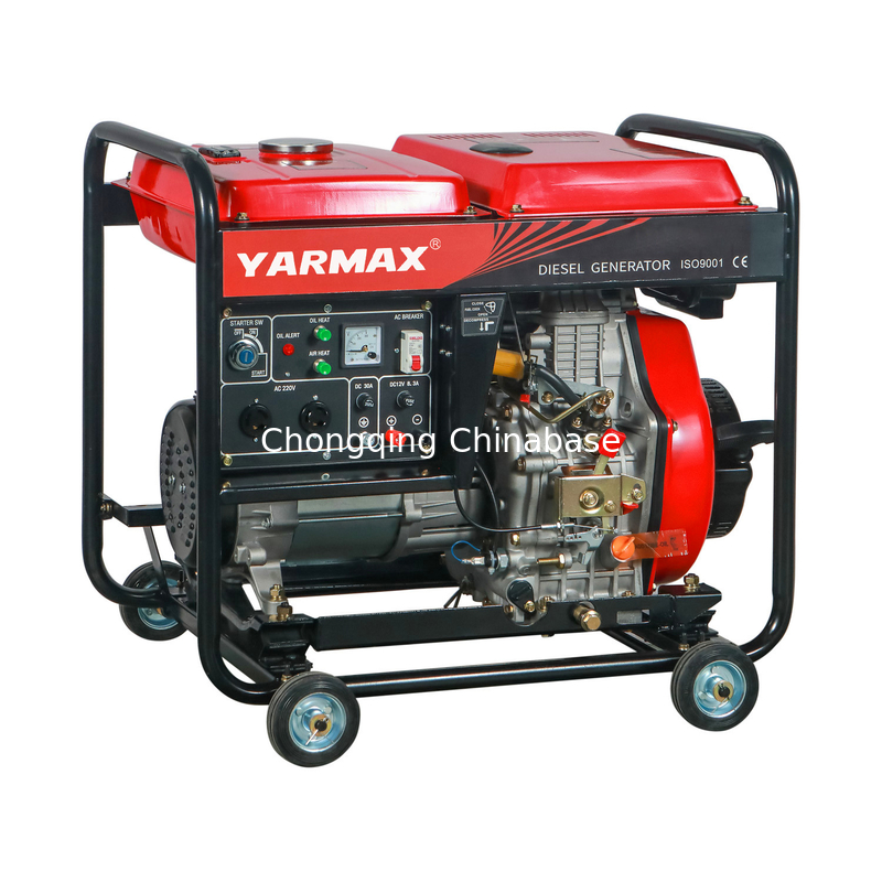 YM9700E 532mL Pequeño generador diesel 7.0KW 6.5KW Generador portátil con motor diesel