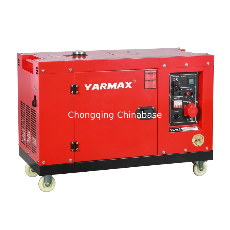 230V 11.3A DC 12V 8.3A 3kW 2.5kW Generador diesel de tipo silencioso YM3700T