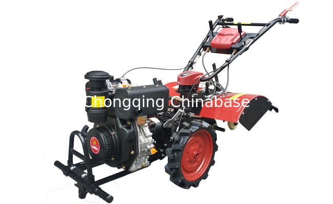 Tipo corte de la rueda de la hierba de 4.1KW Mini Tiller Machine Diesel Power
